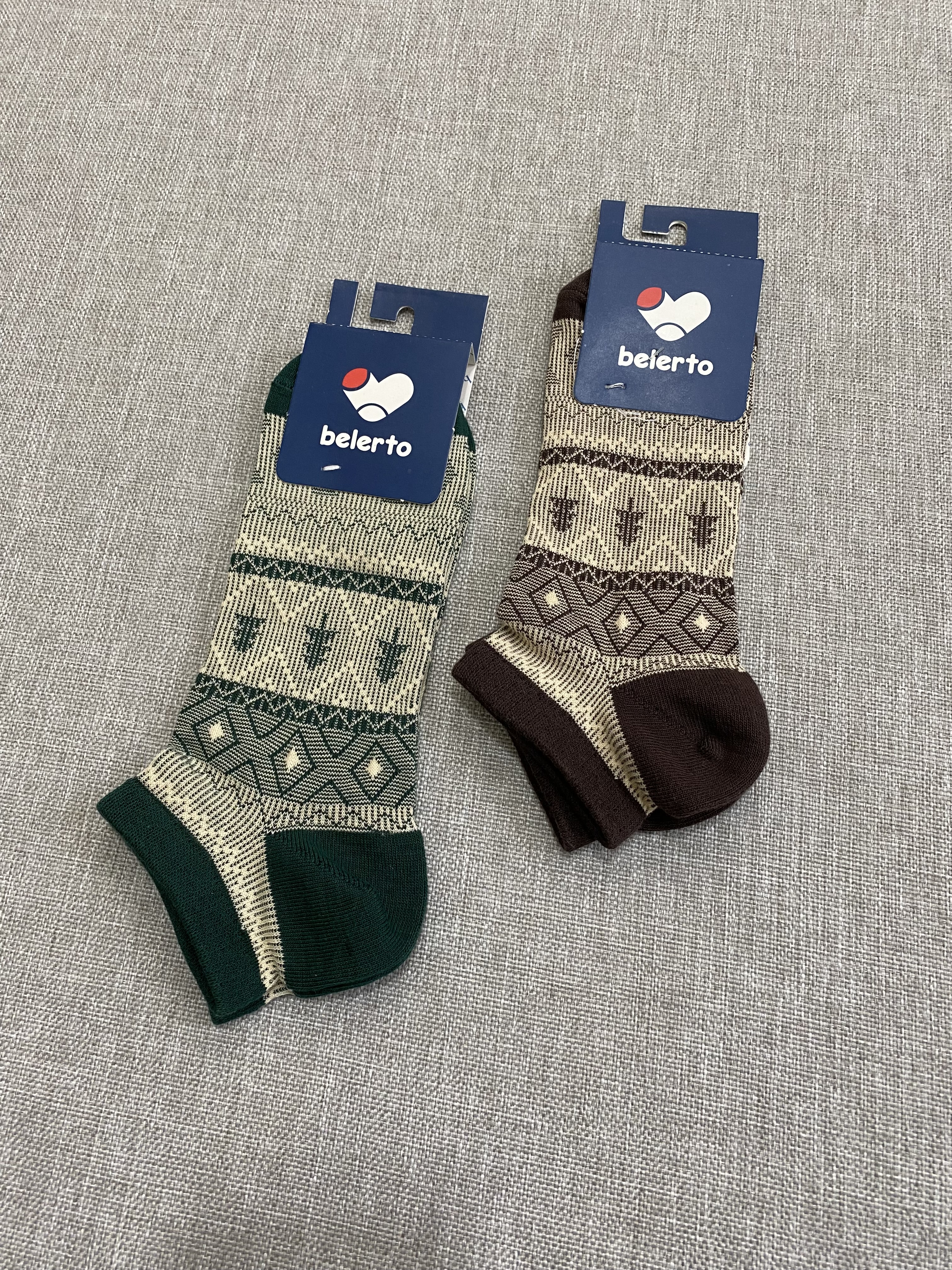 جوراب مچی طرح سنتی Belerto نخ پنبه